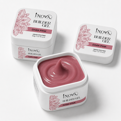 INOVA BUILDER GEL AUTO – DARK PINK 50 GR