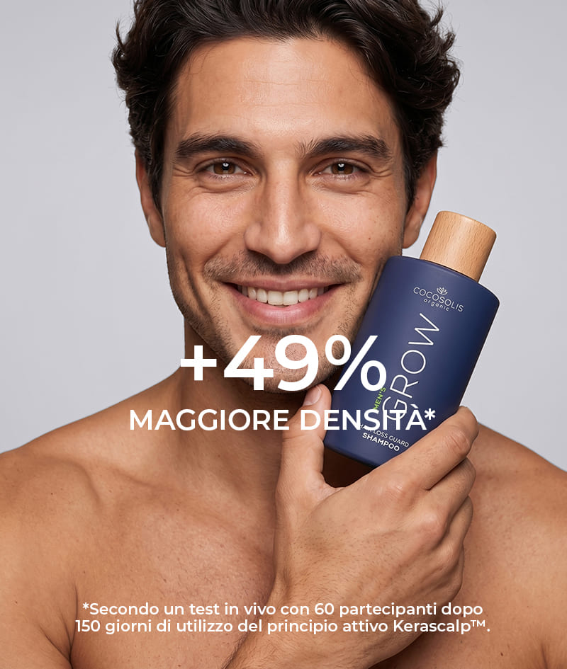 COCOSOLIS KIT GROW MEN'S HAIR SHAMPOO 250ML + CONDITIONER 250ML + SIERO 100ML