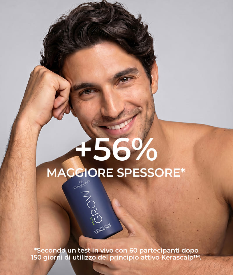 COCOSOLIS KIT GROW MEN'S HAIR SHAMPOO 250ML + CONDITIONER 250ML + SIERO 100ML