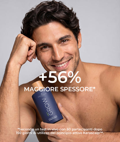 COCOSOLIS KIT GROW MEN'S HAIR SHAMPOO 250ML + CONDITIONER 250ML + SIERO 100ML