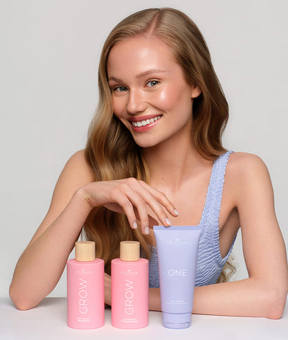 COCOSOLIS KIT GROW HAIR SHAMPOO 250ML + CONDITIONER 250ML + ONE 200ML