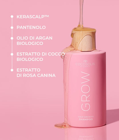 COCOSOLIS KIT GROW HAIR SHAMPOO 250ML + CONDITIONER 250ML + ONE 200ML