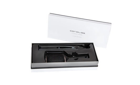 CORIOLISS C1 CHROME PIASTRA + SPAZZOLA
