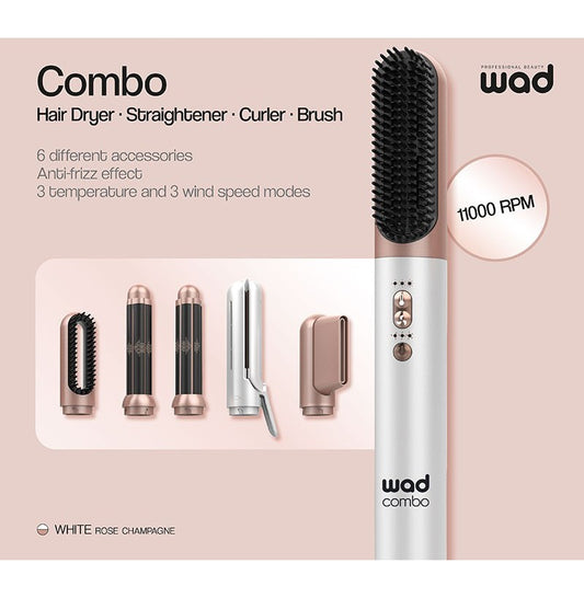 COMBO 6 EN 1 HAIR DRYER WAD - Professional Look