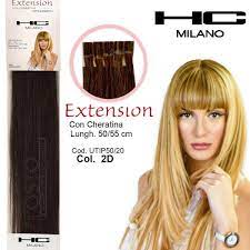 HC MILANO EXTENSION CON CHERATINA CIOCCHE NATURALI 50-55 CM