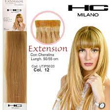 HC MILANO EXTENSION CON CHERATINA CIOCCHE NATURALI 50-55 CM