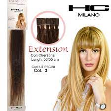 HC MILANO EXTENSION CON CHERATINA CIOCCHE NATURALI 50-55 CM