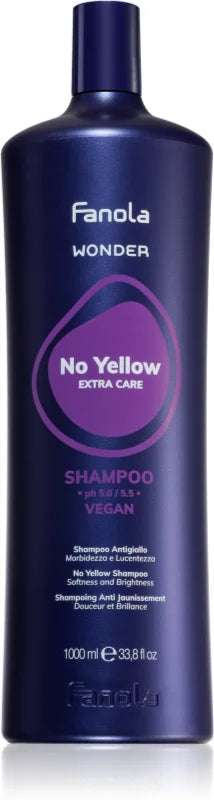 FANOLA WONDER NO YELLOW EXTRA CARE SHAMPOO VEGAN