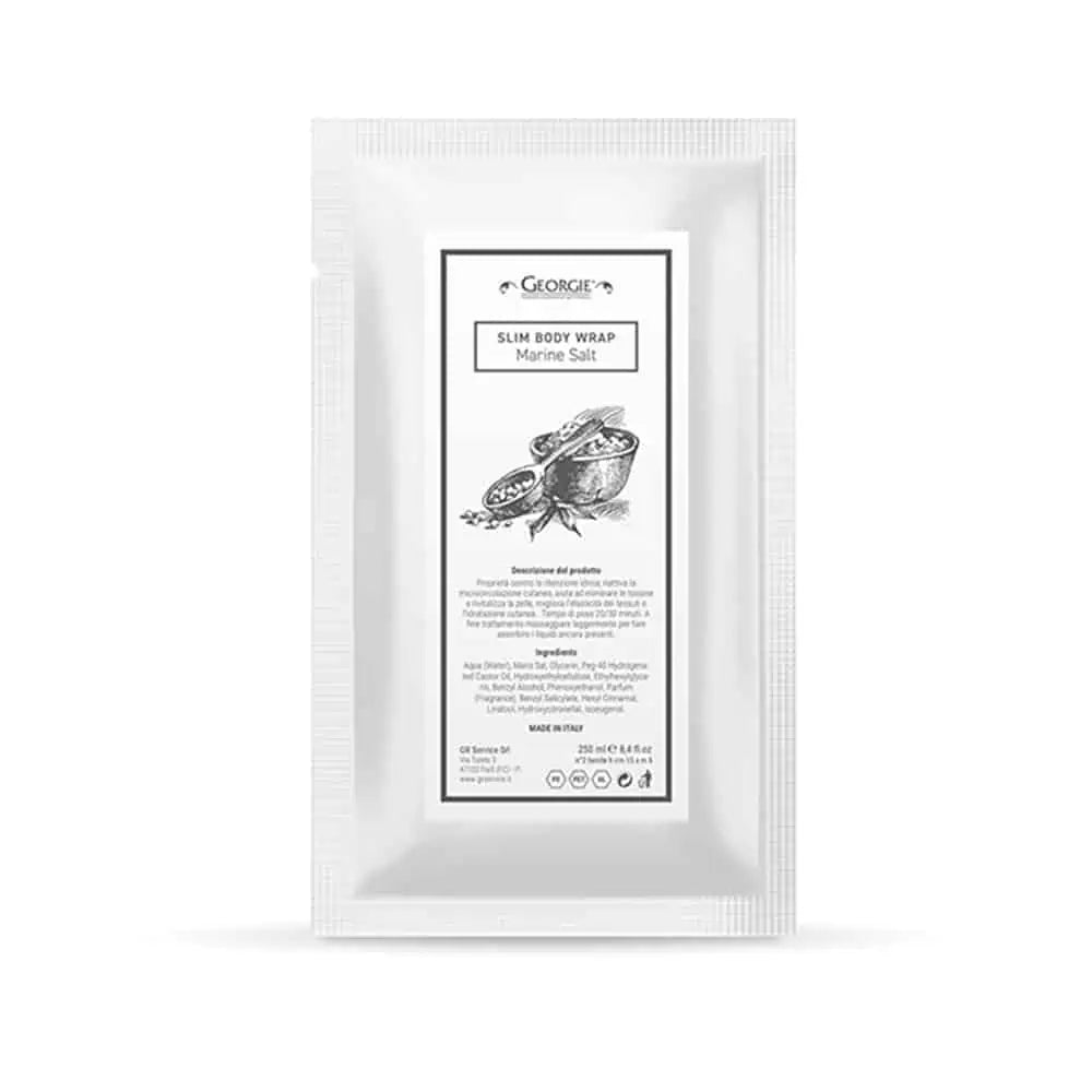 Bendaggio drenante - Marine Salt con sale marino 250ml - Professional Look