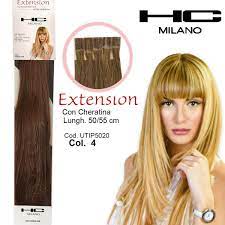HC MILANO EXTENSION CON CHERATINA CIOCCHE NATURALI 50-55 CM