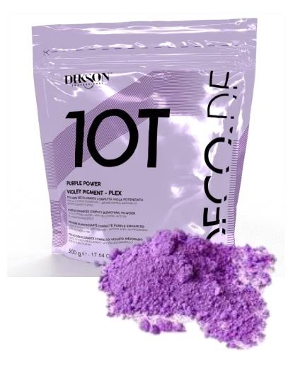 DIKSON DECOLORANTE 10 TONI VIOLA ZIP 500GR