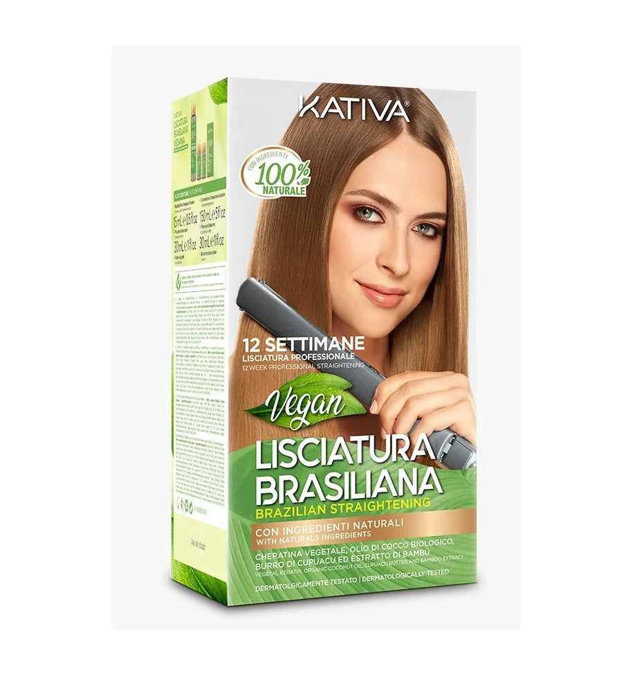 KATIVA VEGANO LISCIATURA BRASILIANA 12 SETTIMANE "VERDE"