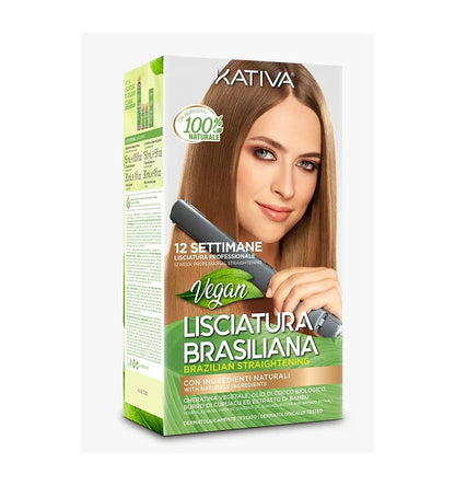 KATIVA VEGANO LISCIATURA BRASILIANA 12 SETTIMANE "VERDE"