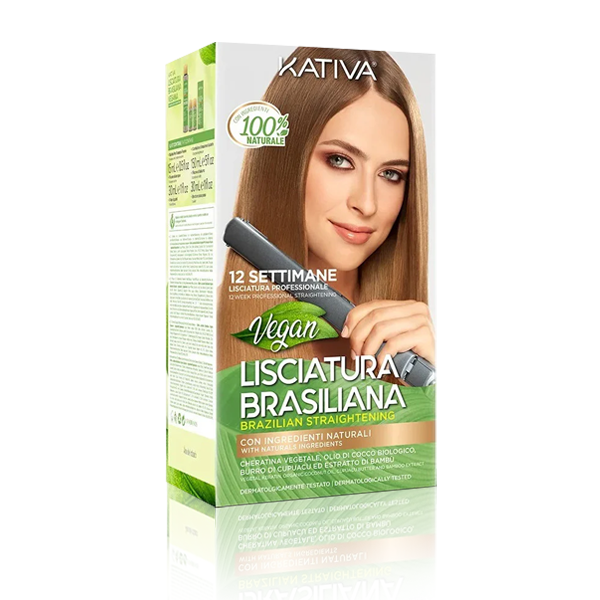 KATIVA VEGANO LISCIATURA BRASILIANA 12 SETTIMANE "VERDE"