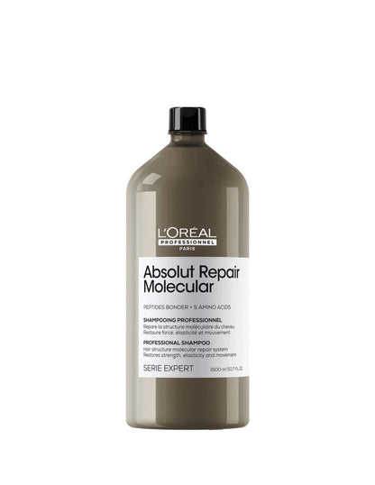 L'OREAL SERIE EXPERT RISTRUTTURANTE  ABSOLUT REPAIR MOLECULAR SHAMPOO - Professional Look