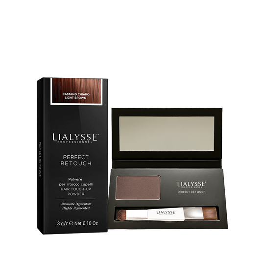 LIALYSSE PERFECT RETOUCH POLVERE PER RITOCCO RICRESCITA 3GR - CASTANO CHIARO - Professional Look