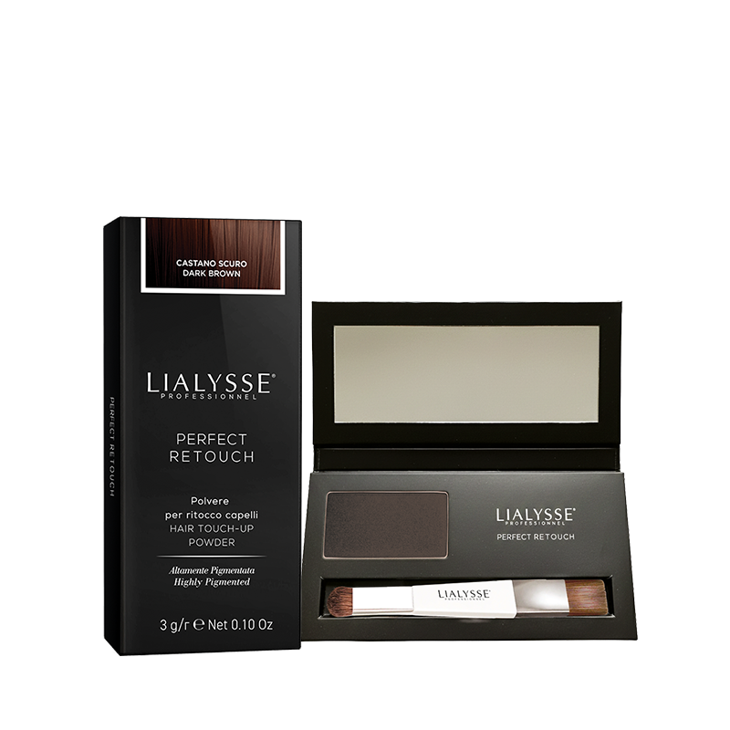 LIALYSSE PERFECT RETOUCH POLVERE PER RITOCCO RICRESCITA 3GR - CASTANO SCURO - Professional Look