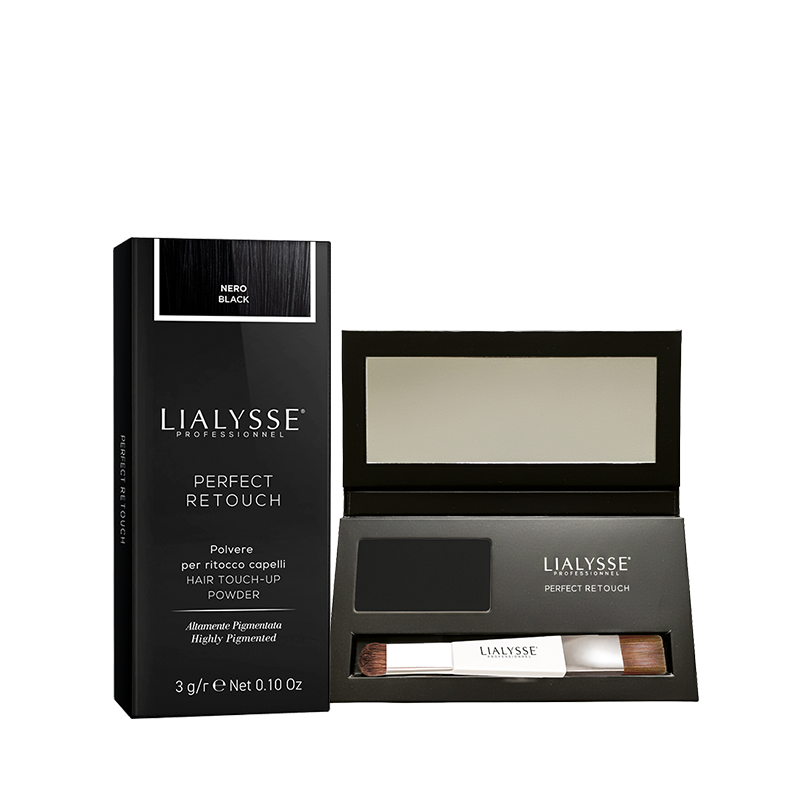 LIALYSSE PERFECT RETOUCH POLVERE PER RITOCCO RICRESCITA 3GR - NERO - Professional Look
