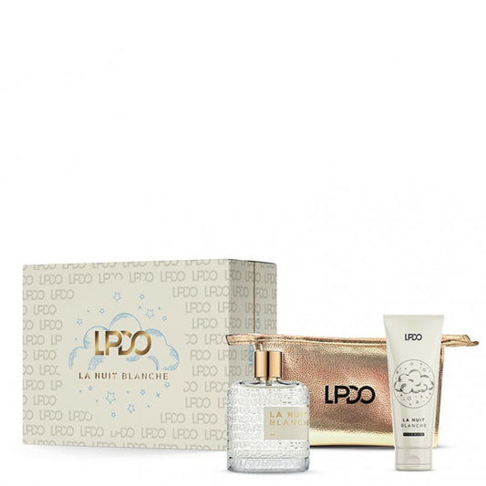 LPDO COFANETTO LA NUIT BLANCHE EAU DE PARFUM  + BAGNOSCHIUMA  - corrispondenza Bianco Latte By Giardini di Toscana