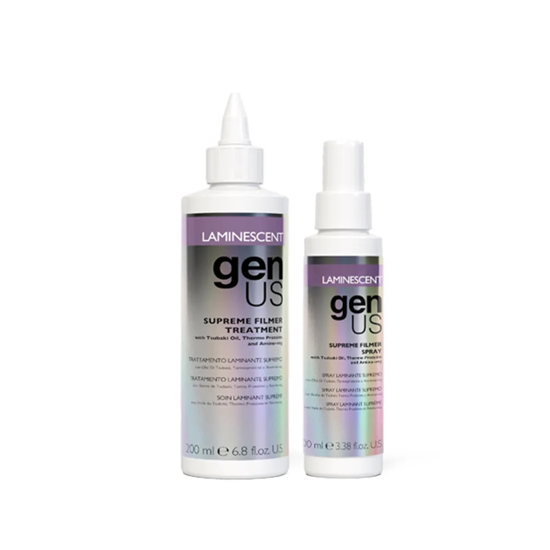 GENUS KIT LAMINESCENT SUPREME FILMER TREATMENT 200ML + SUPREME FILMER SPRAY 100ML