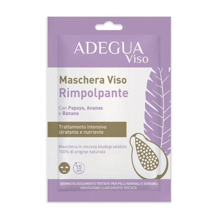ADEGUA MASCHERA VISO RIMPOLPANTE TRATTAMENTO INTENSIVO IDRATANTE E NUTRIENTE TNT