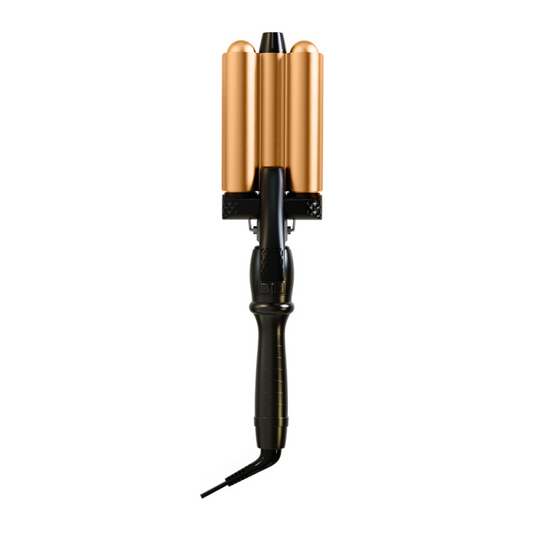 MELCAP FERRO ARRICCIACAPELLI EFFETO ONDE TRIPLEX - Professional Look