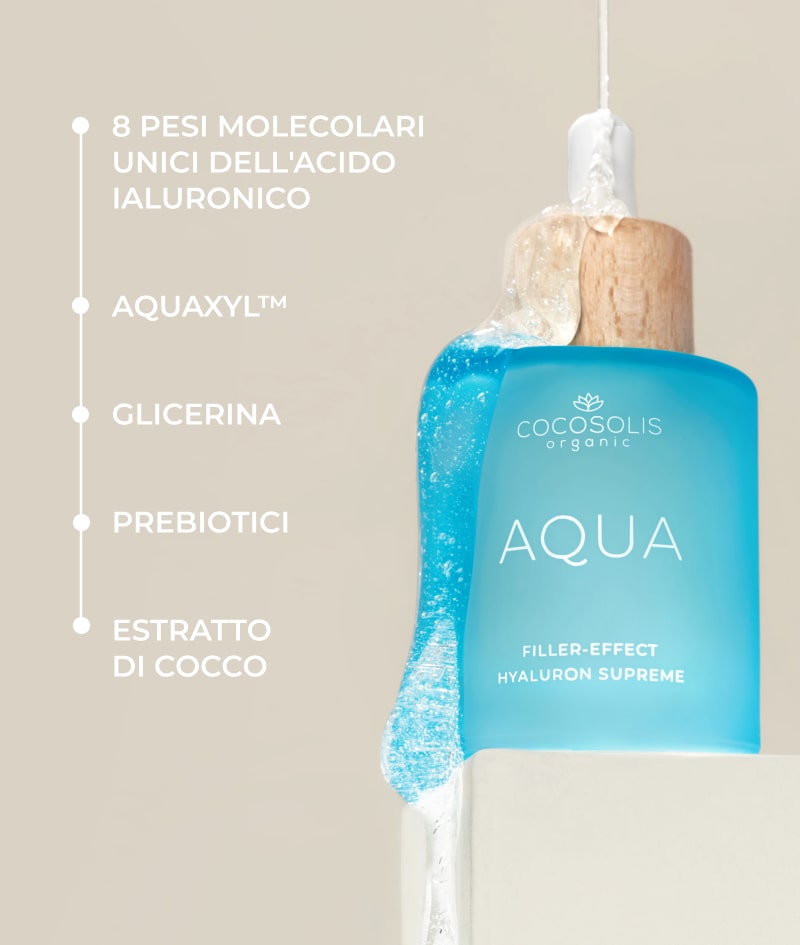COCOSOLIS AQUA FILLER-EFFECT HYALURON SUPREME 50ML - Professional Look
