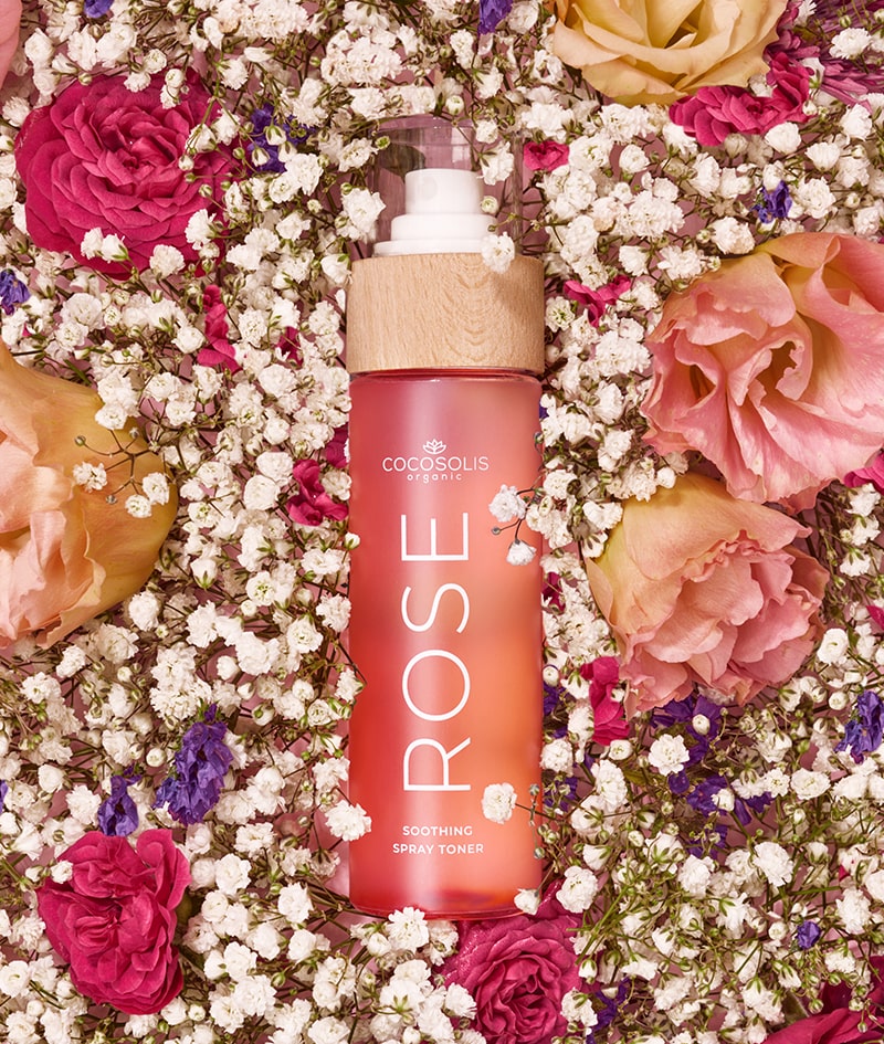 COCOSOLIS ROSE SOOTHING SPRAY TONER 100ML - Professional Look