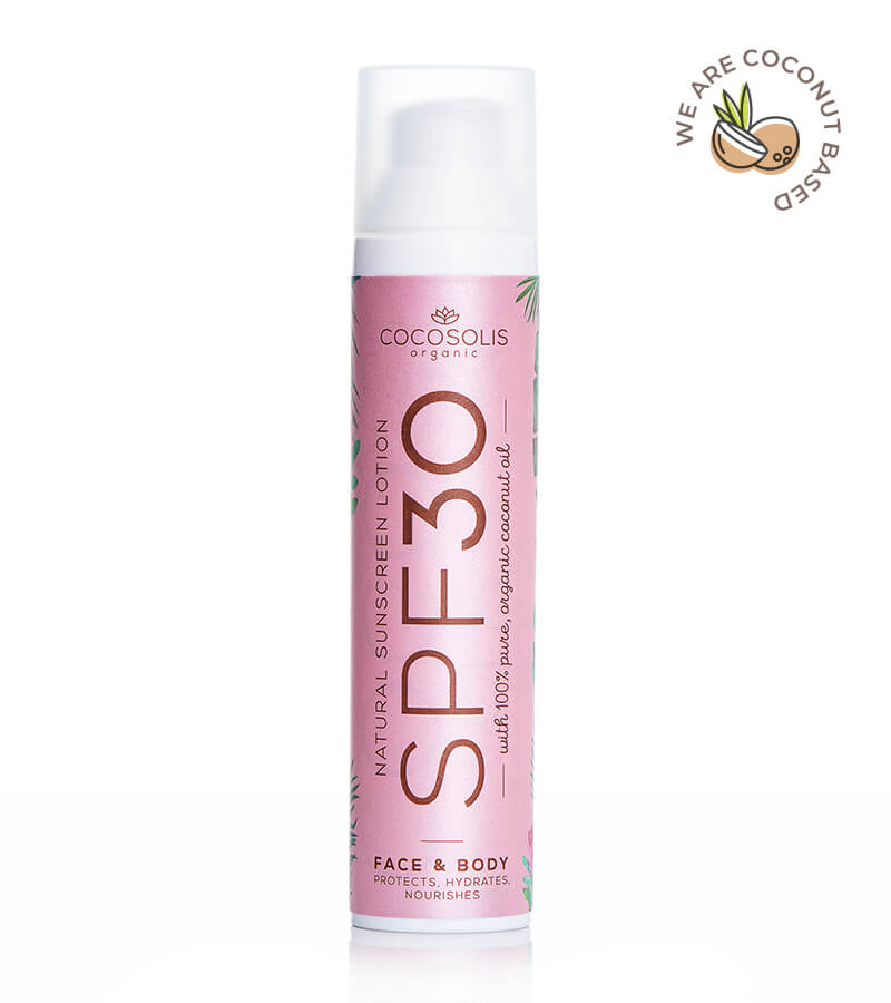 COCOSOLIS SPF30 NATURAL SUNSCREEN LOTION - Professional Look