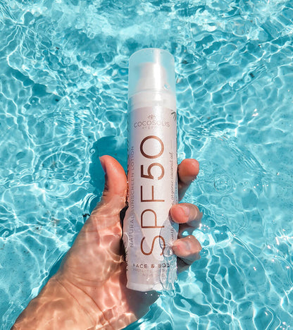 COCOSOLIS SPF50 NATURAL SUNSCREEN LOTION - Professional Look