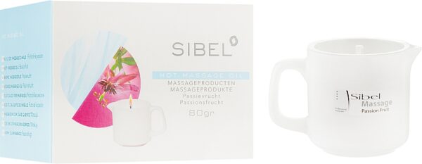 SIBEL CANDELA MASSAGGIO - OLIO FRUTTO DELLA PASSIONE 80G - Professional Look