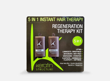 REGENERATION THERAPY KIT EDELSTEIN KERATIN STRUCTURE (2 X 10 ML CAD.) - Professional Look