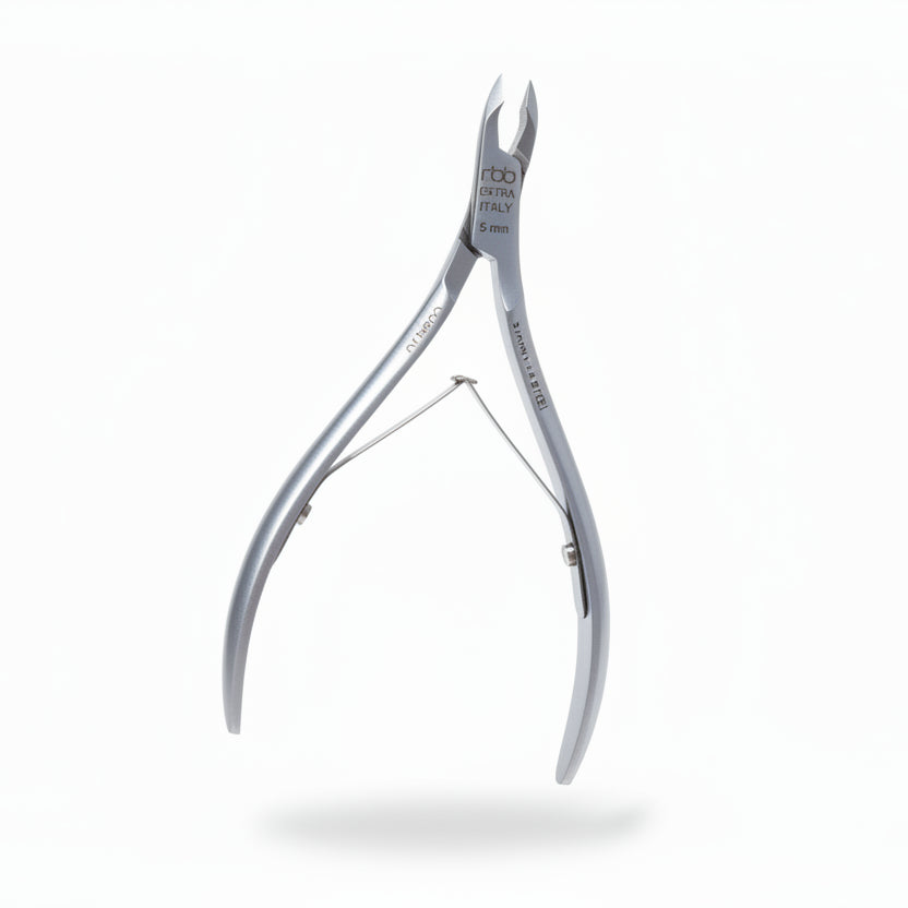 RBB 6331 TRONCHESE PELLE INOX COBALTO 5MM - Professional Look