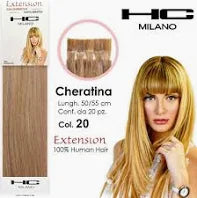 HC MILANO EXTENSION CON CHERATINA CIOCCHE NATURALI 50-55 CM