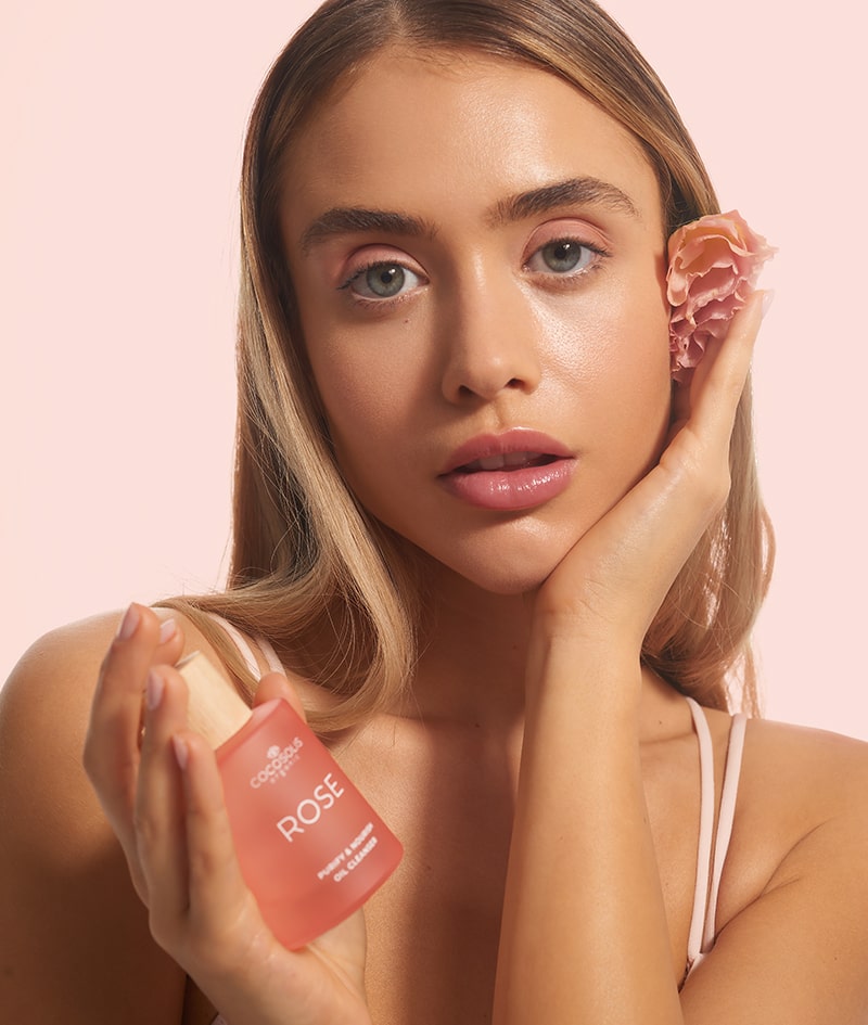 COCOSOLIS ROSE PURIFY & NOURISH OIL CLEANSER 50ML - Professional Look