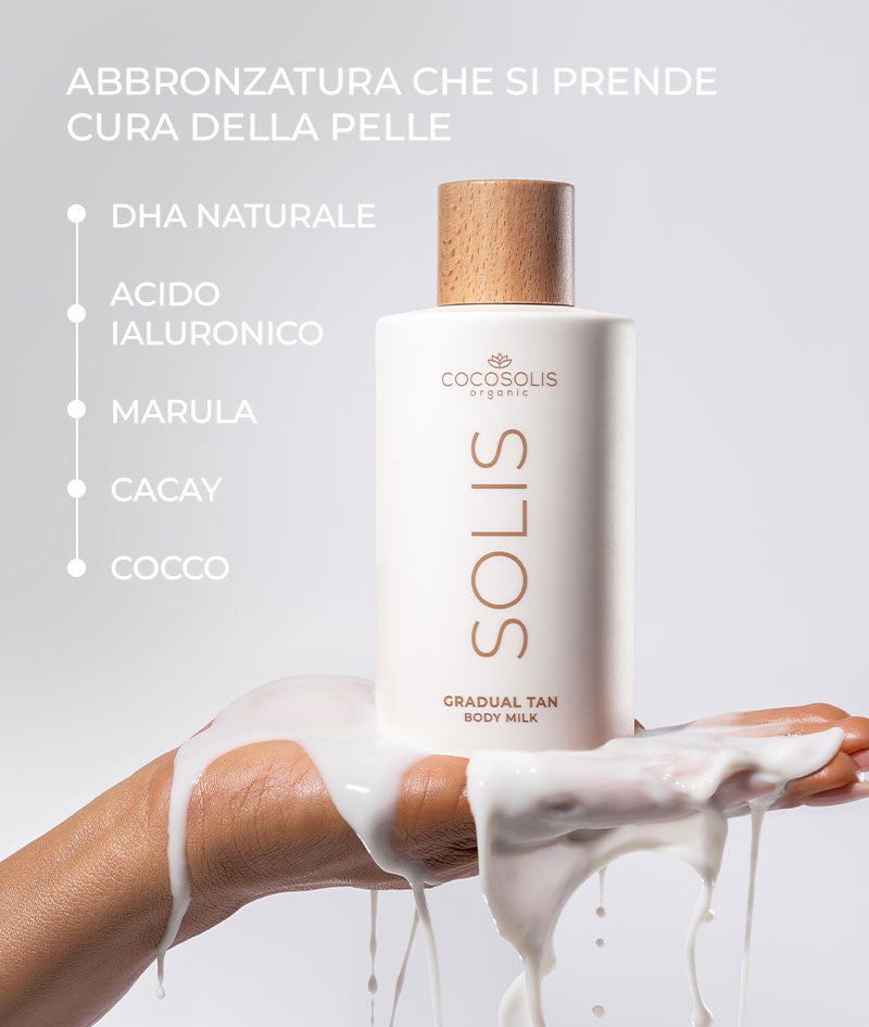 COCOSOLIS SOLIS GRADUAL TAN BODY MILK 200ML - Professional Look