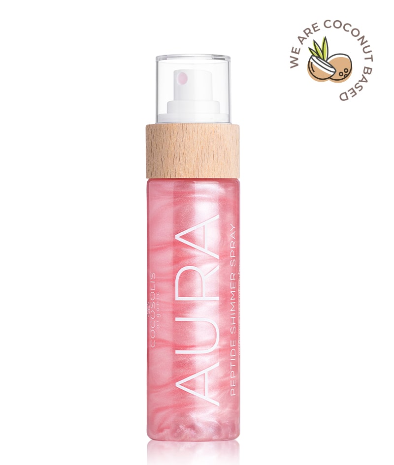 COCOSOLIS AURA PINK PEPTIDE SHIMMER SPRAY 100ML - Professional Look
