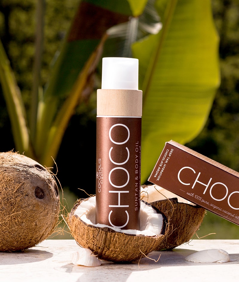 COCOSOLIS CHOCO SUNTAN & BODT OIL - Professional Look