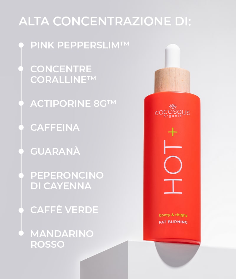 COCOSOLIS HOT+ FAT-BURNING SERUM 100ML - Professional Look