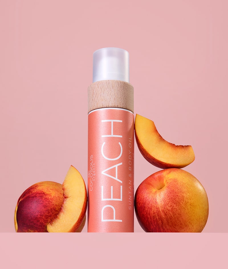 COCOSOLIS PEACH SUNTAN & BODT OIL 100ML - Professional Look