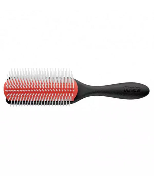 Spazzola Denman D4 Bianca con 9 file di dentini - Professional Look