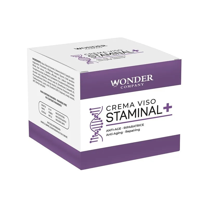 WONDER COMPANY CREMA VISO STAMINAL+ 50ML - Professional Look