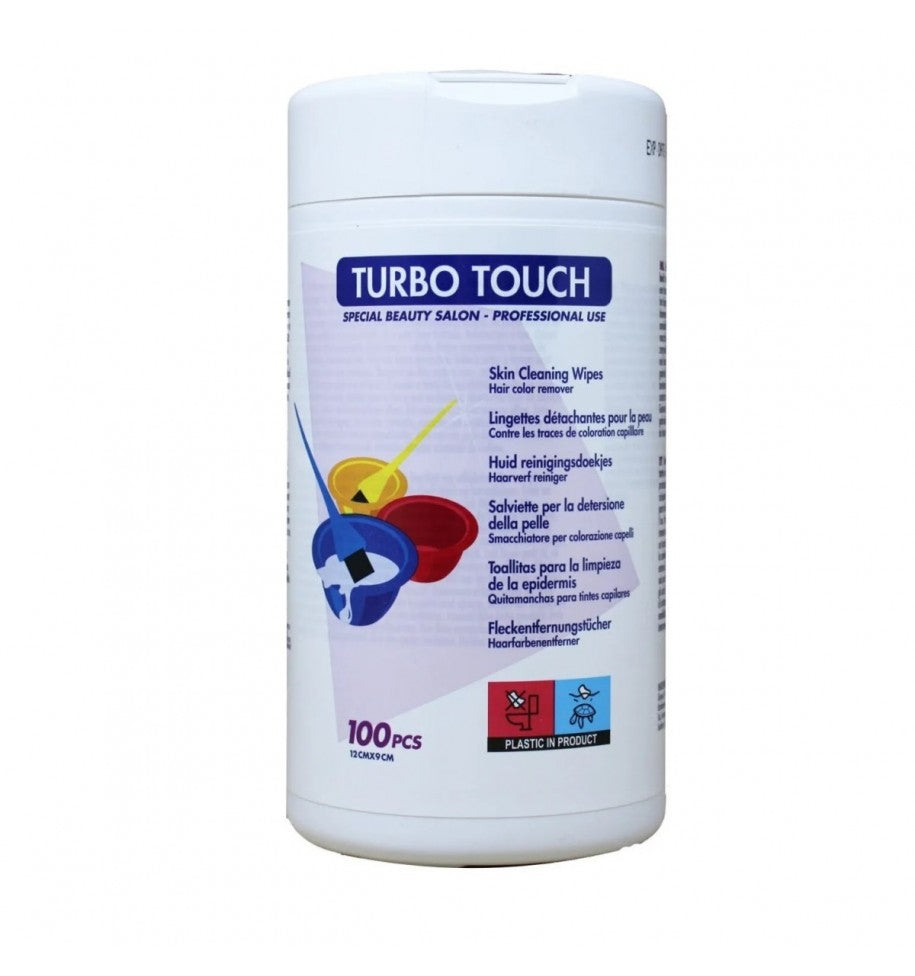 TURBO TOUCH SALVIETTINE SMACCHIANTI 100PZ