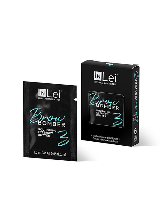 InLei "BROW BOMBER 3 MONODOSE" burro nutriente per sopracciglia - Professional Look