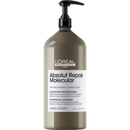 L'OREAL SERIE EXPERT RISTRUTTURANTE ABSOLUT REPAIR MOLECULAR SHAMPOO - Professional Look
